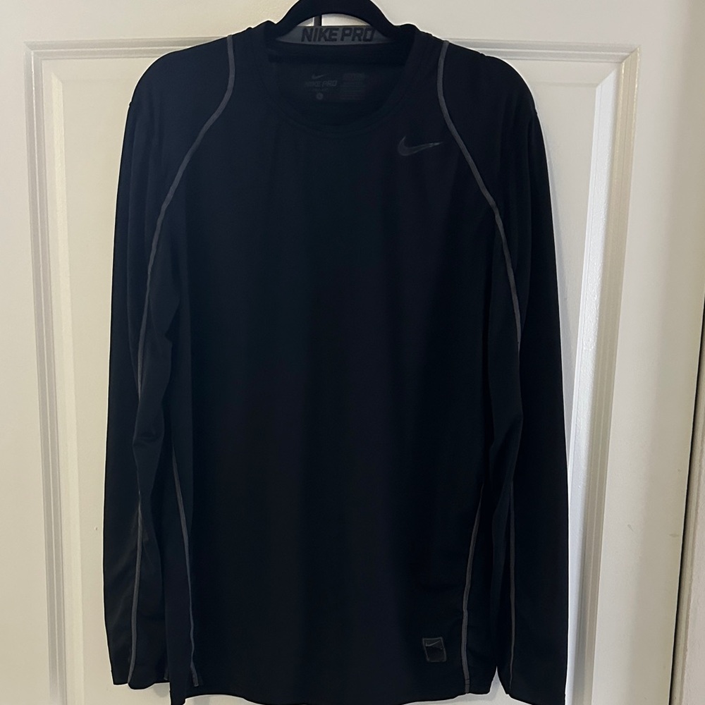 Nike Pro Dri-Fit Black Long Sleeve Tee